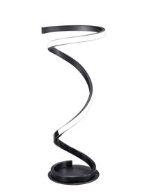 M6104  Helix 52cm Table Lamp 20W LED Black